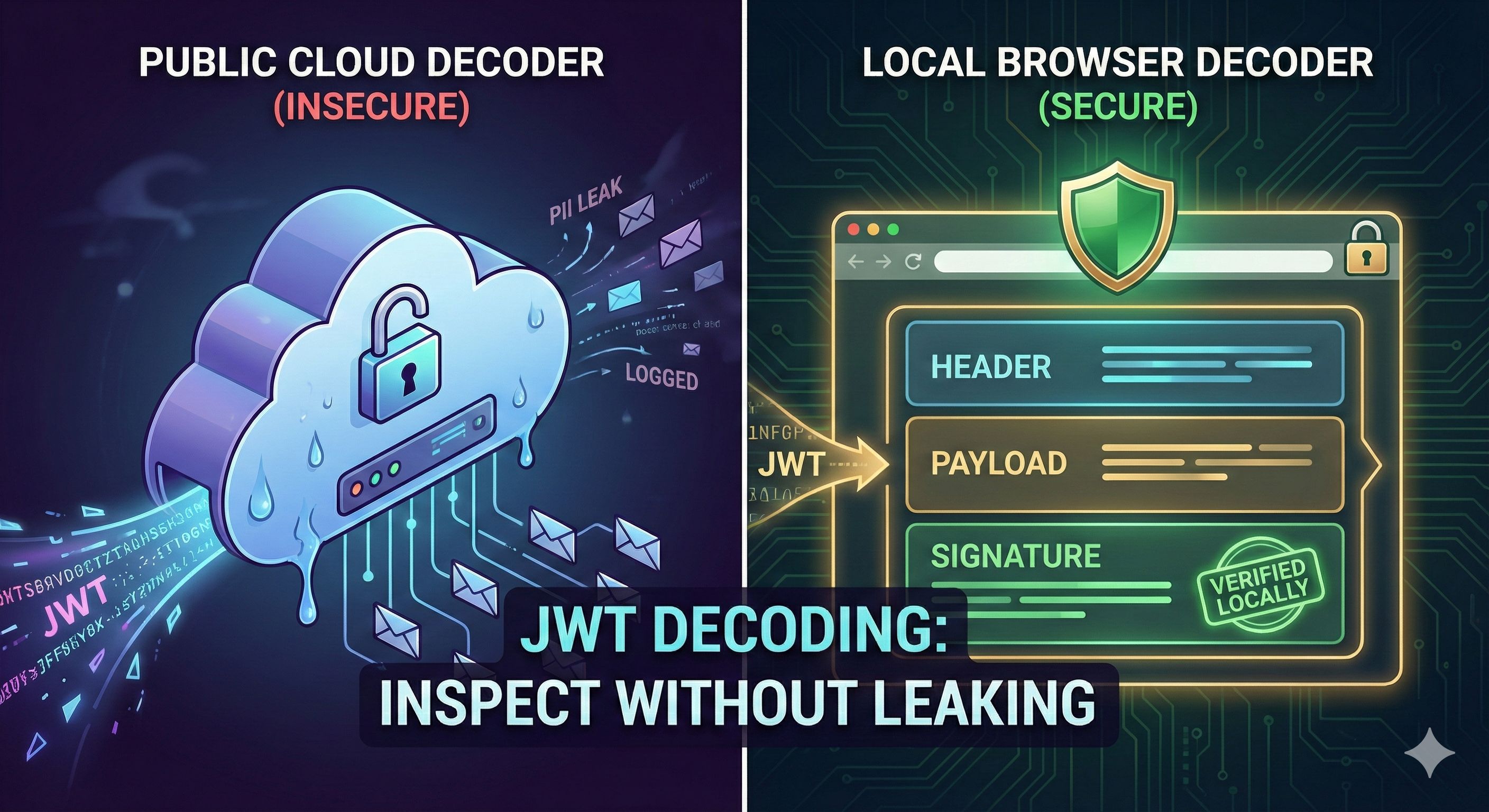 JWT Decoding: How to Inspect Tokens Without Leaking Them